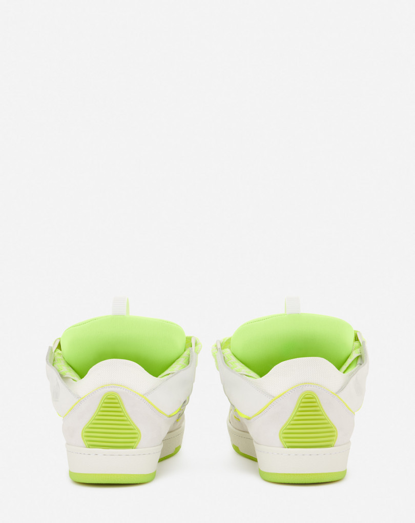 SNEAKERS CURB EN CUIR