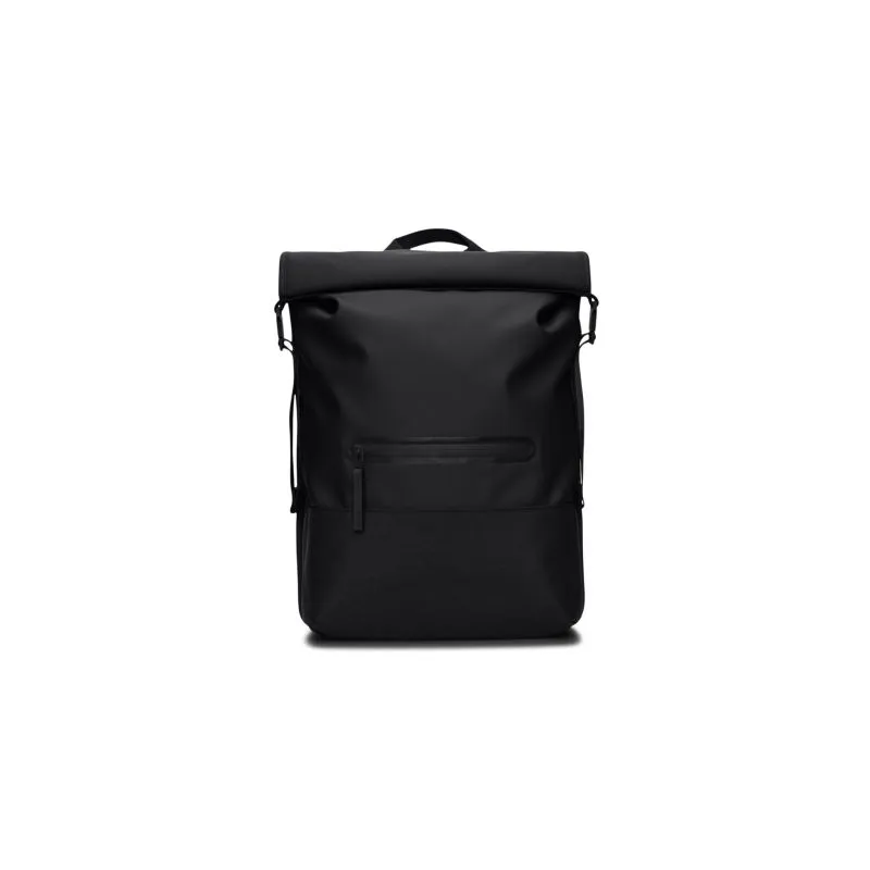 Rains Trail Rolltop Backpack W3 - Black