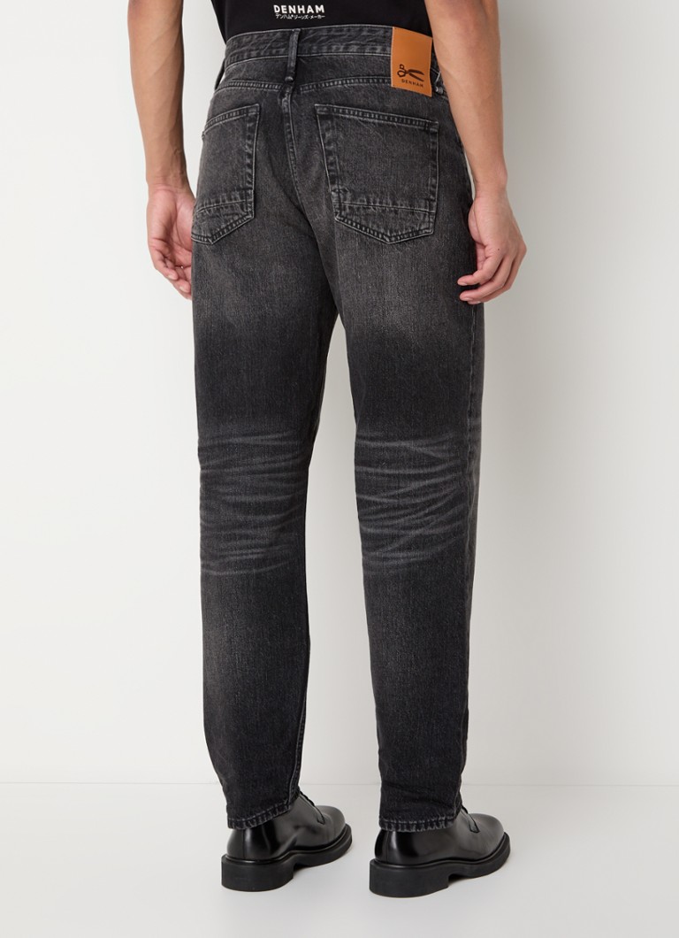 Blugi Jean Denham Rag tapered, culoare spălată