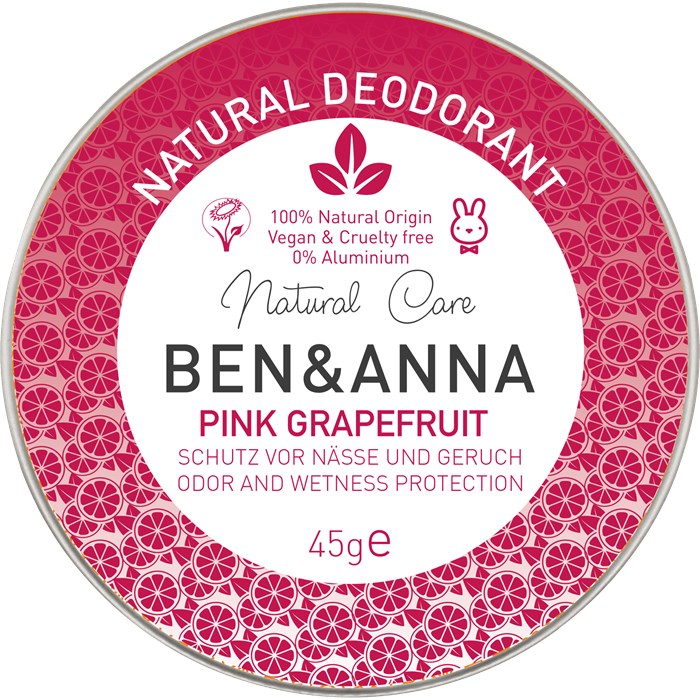 Natural Deodorant Creme Pink Grapefruit