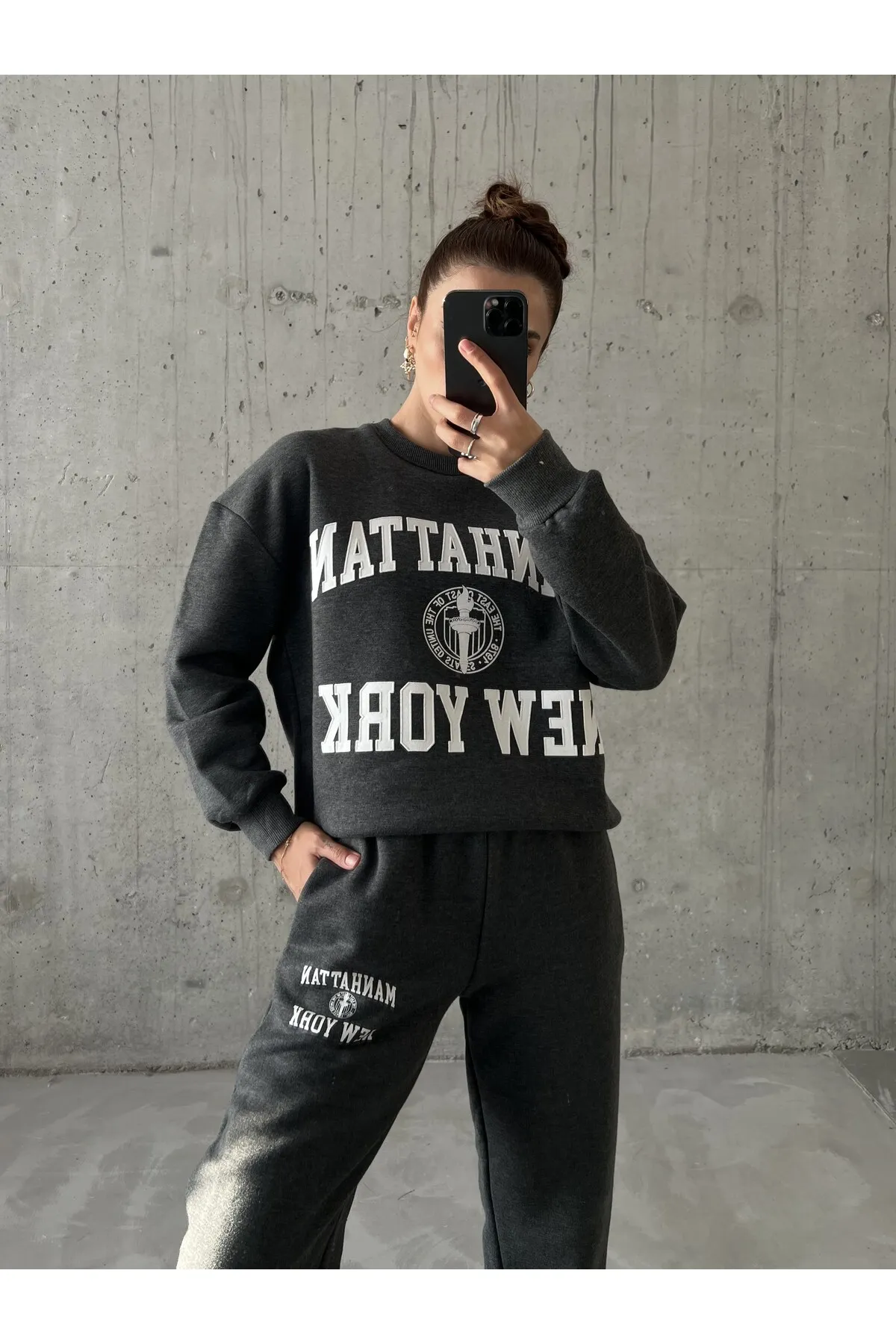 Laluvia  Zweiteiler - Grau - Regular Fit