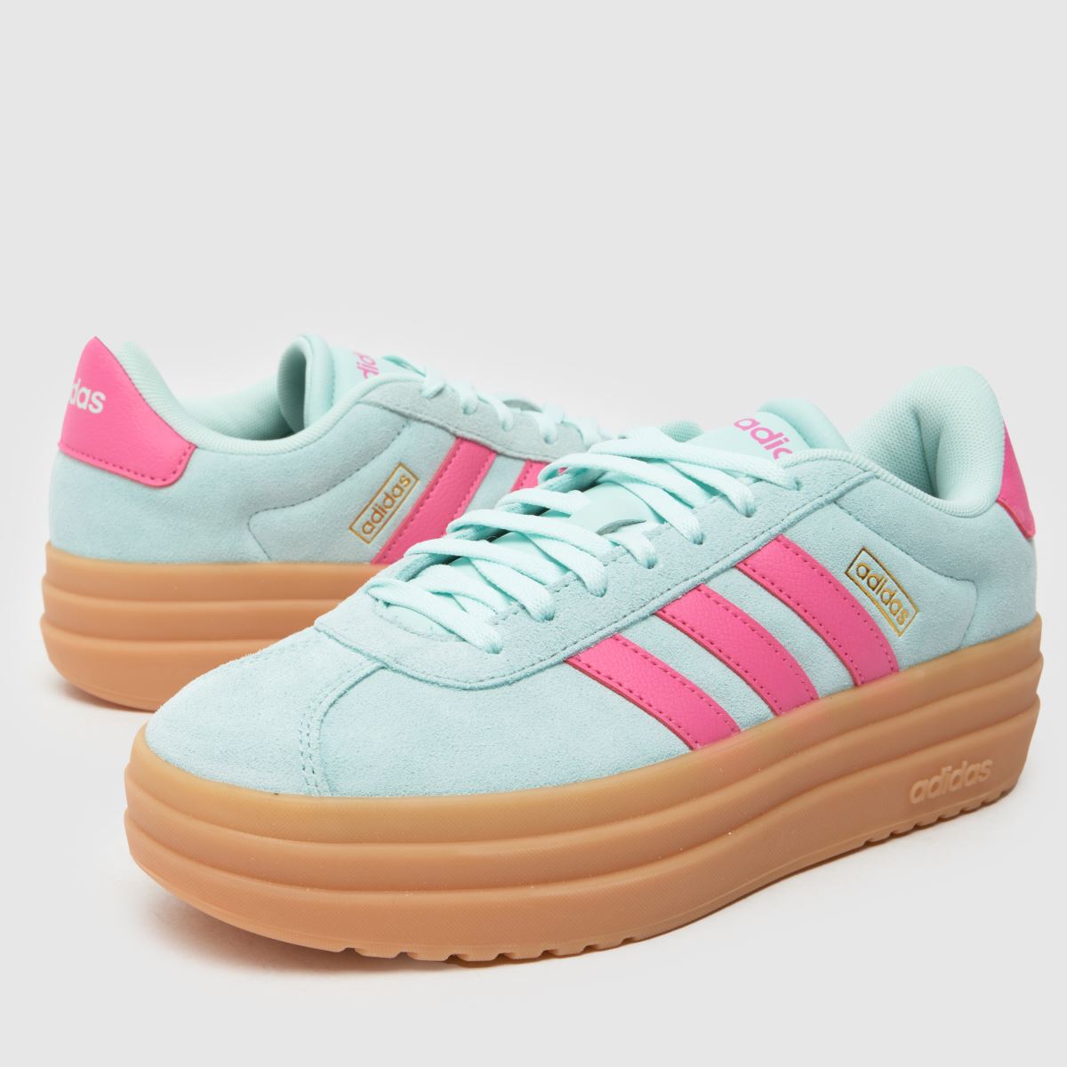 adidas vl court bold – ljusgröna träningsskor