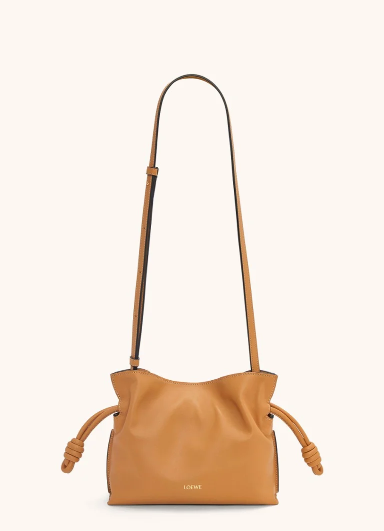 LOEWE Flamenco Mini sajūga soma no teļa ādas