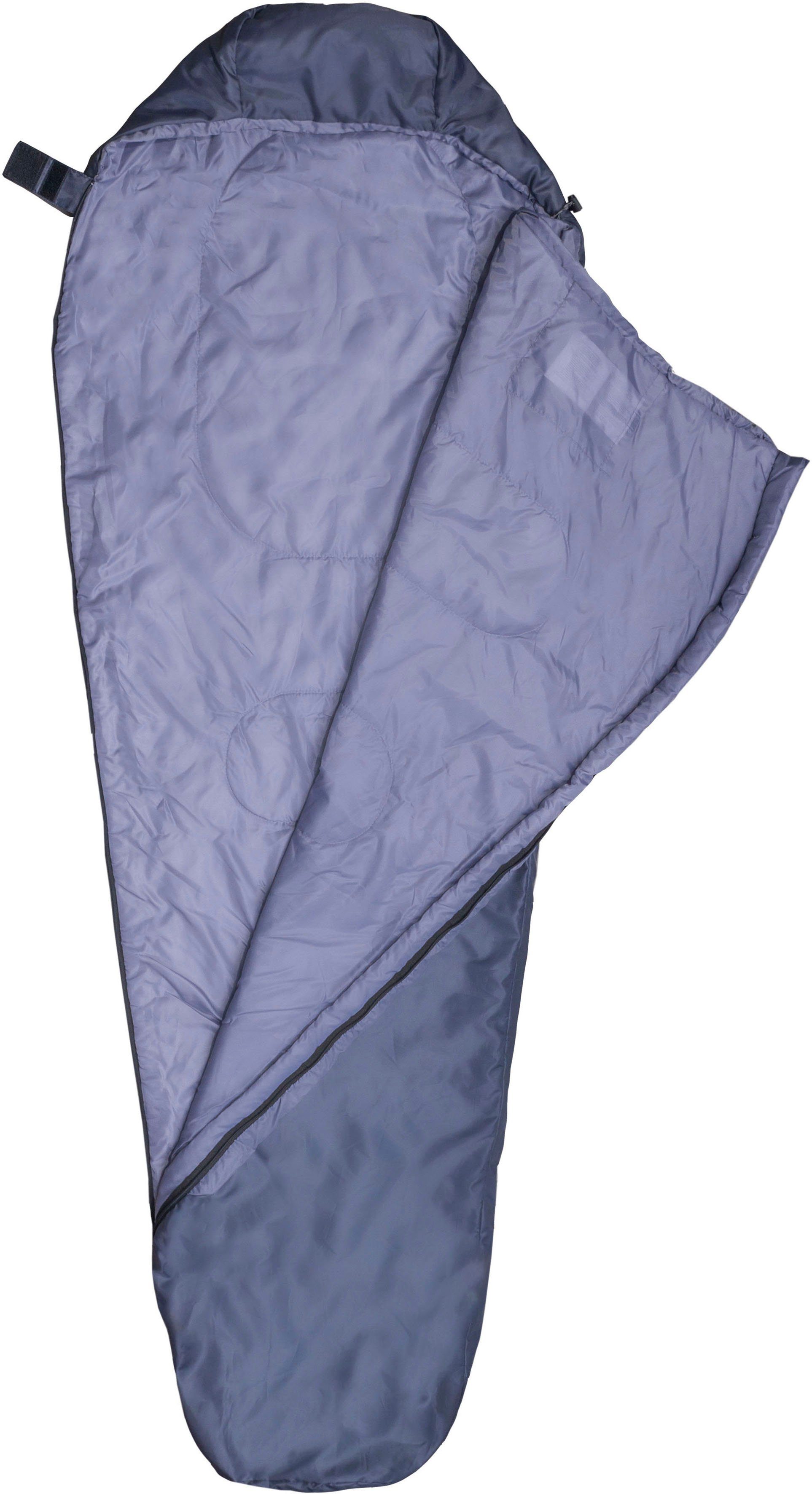 EXPLORER Tunnelzelt Campingset 5-teilig, 1 Zelt / 2 Schlafsäcke / 2 Isomatten, Personen: 3 (Set, 5 tlg., 1 x Tunnelzelt, 2 x Schlafsack Light 600, 2 x Isoliermatte gerollt)