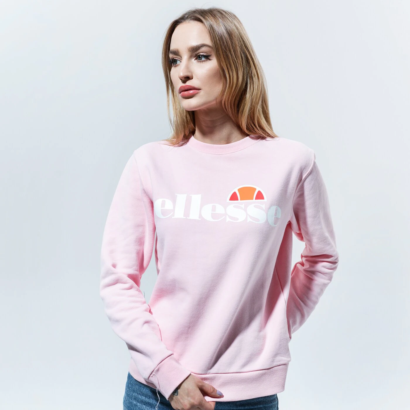 ELLESSE SWEATSHIRT AGATA LPINK SWEATSHIRT Rosa
