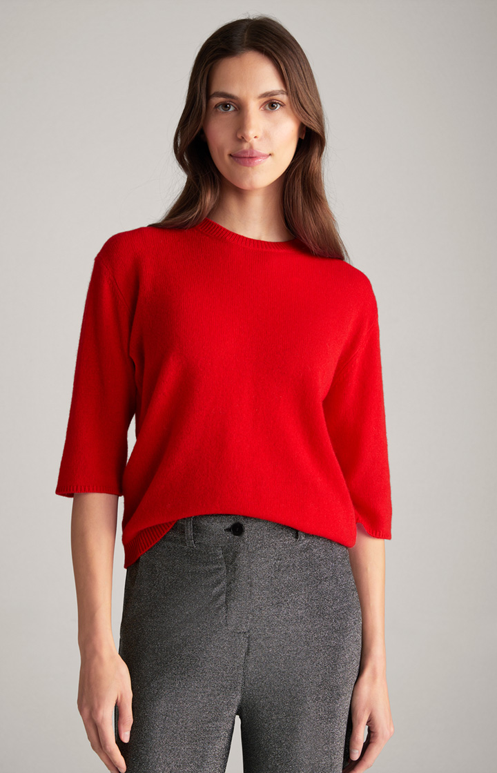 Cashmere-Shirt in Rot