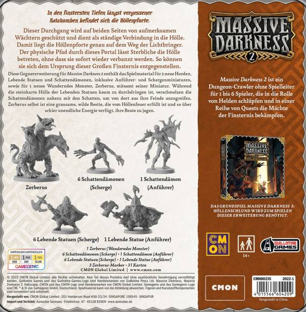 Massive Darkness 2 - Höllenpforte (Erw.)