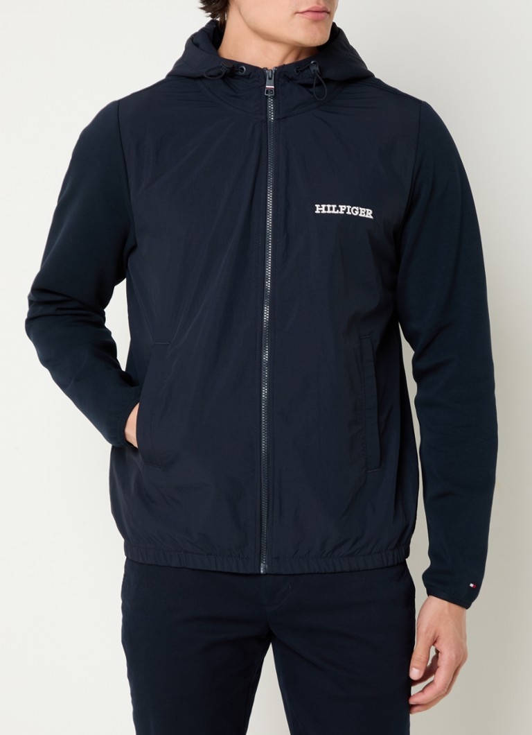 Hanorac Tommy Hilfiger cu logo brodat