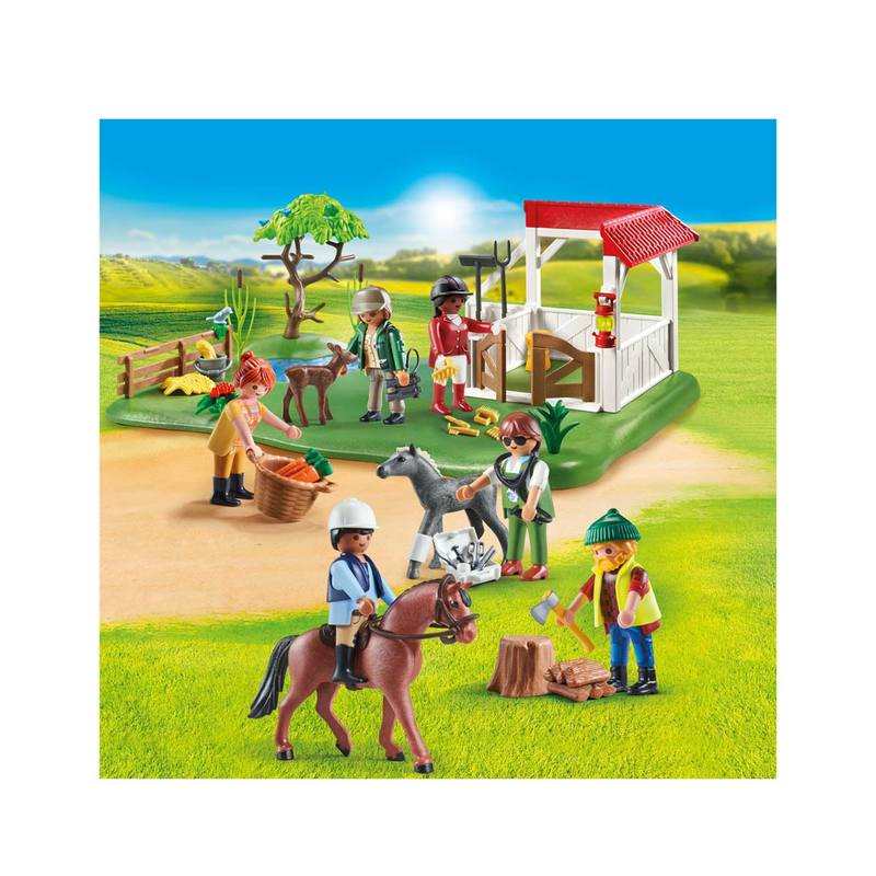 70978 My Figures: Ranch équestre Playmobil