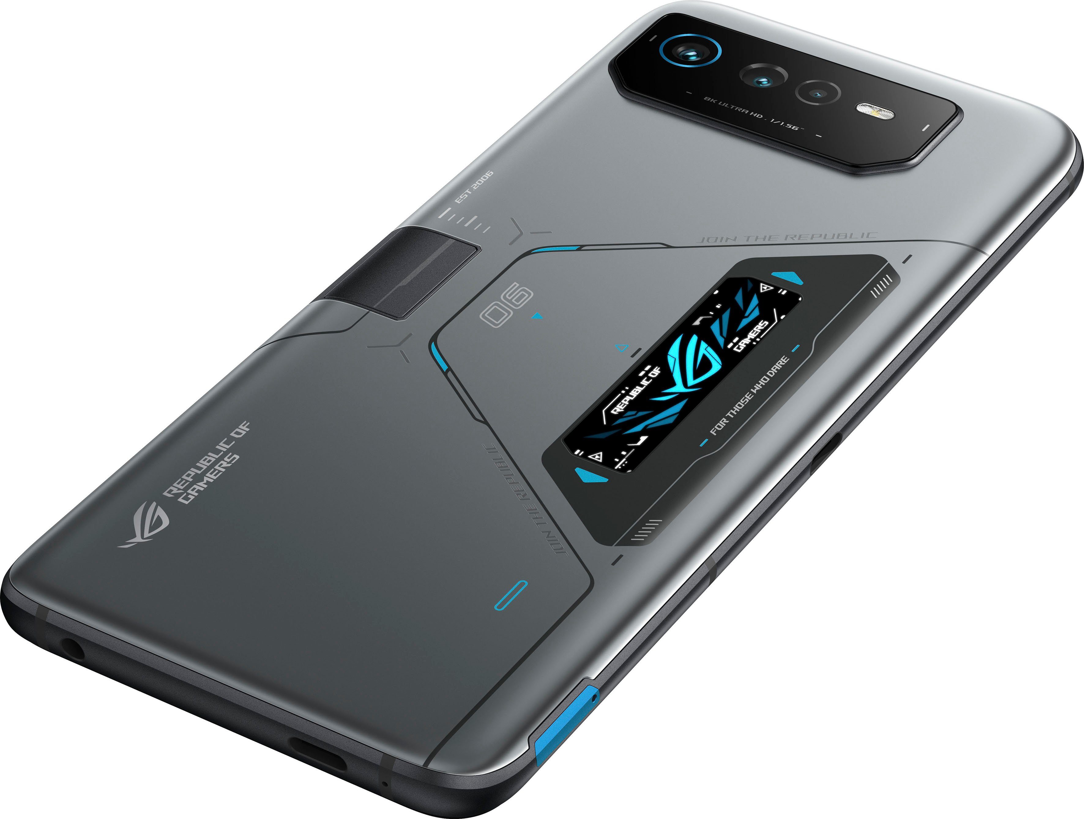 Asus ROG Phone 6D Ultimate Smartphone (17,22 cm/6,78 Zoll, 512 GB Speicherplatz, 50 MP Kamera)