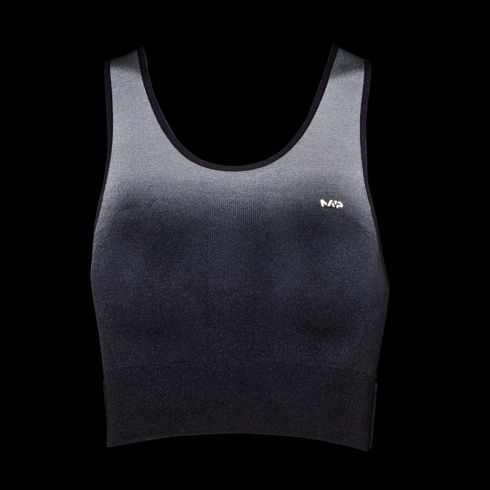 Brassière de sport sans coutures MP Velocity pour femmes – Noir