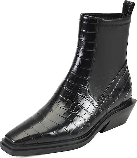 ekonika Stiefeletten mit stylischer Reptilienprägung