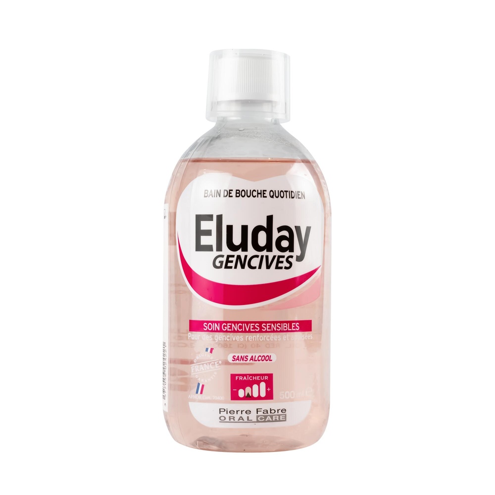 Oral Care PIERRE FABRE ORAL CARE ELUDAY GENCIVES Bain de Bouche gencives sensibles 500ml Bain de Bouche