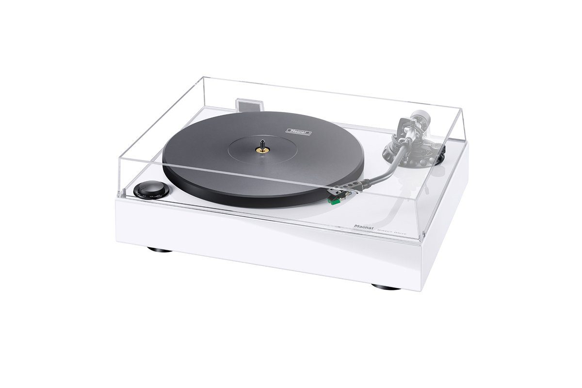 Magnat Magnat MTT 990 mit AT 95E Plattenspieler weiss Plattenspieler