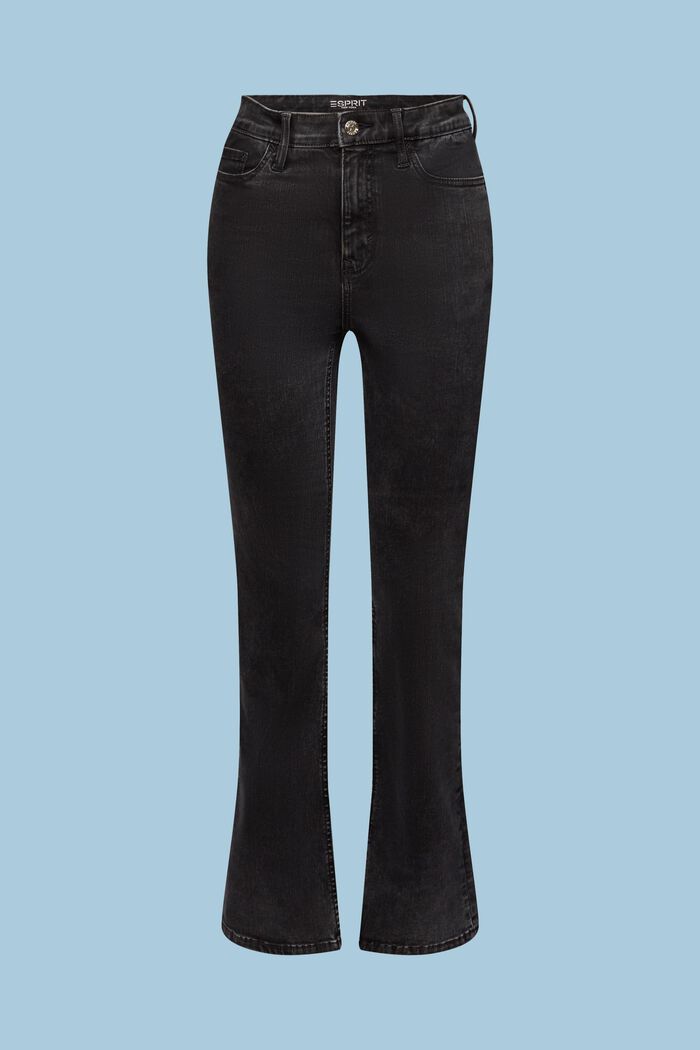 Bootcut-Jeans mit besonders hohem Bund