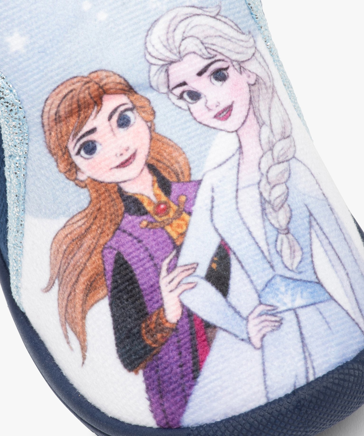 Chaussons fille bottillons La Reine des Neiges – DS bleu | GEMO