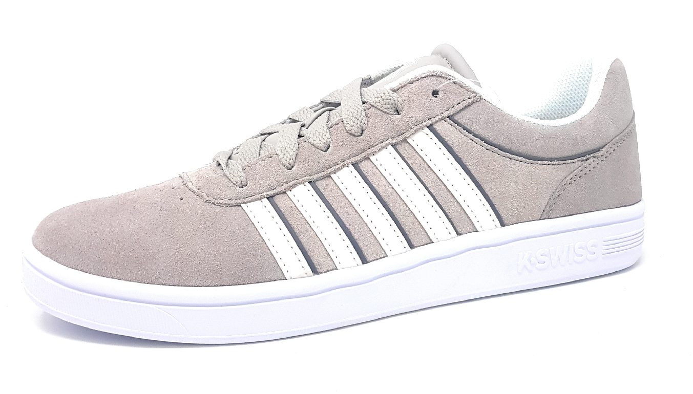 K-Swiss Court Cheswick 06595-293-M Grau dove/ blanc