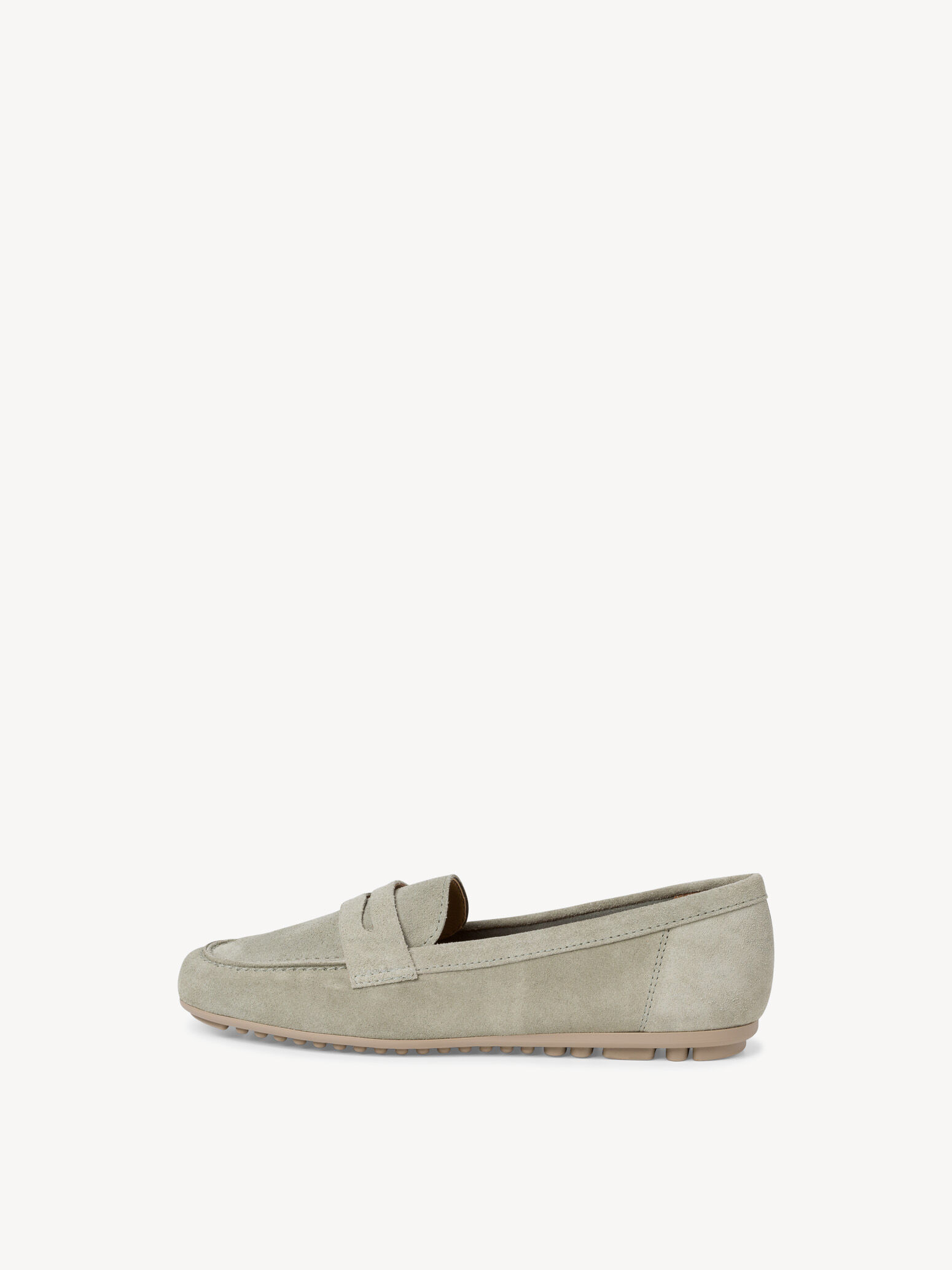 Mocassin en cuir - vert
