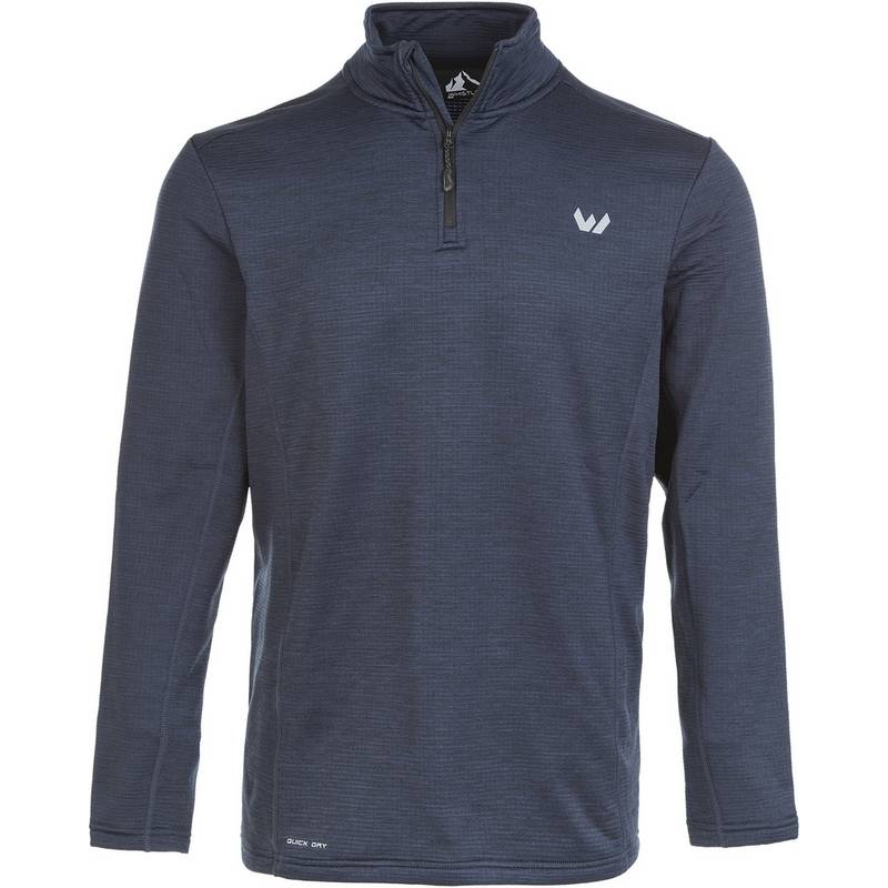 Whistler Kalle M Waffle Midlayer Langarmshirt Herren
