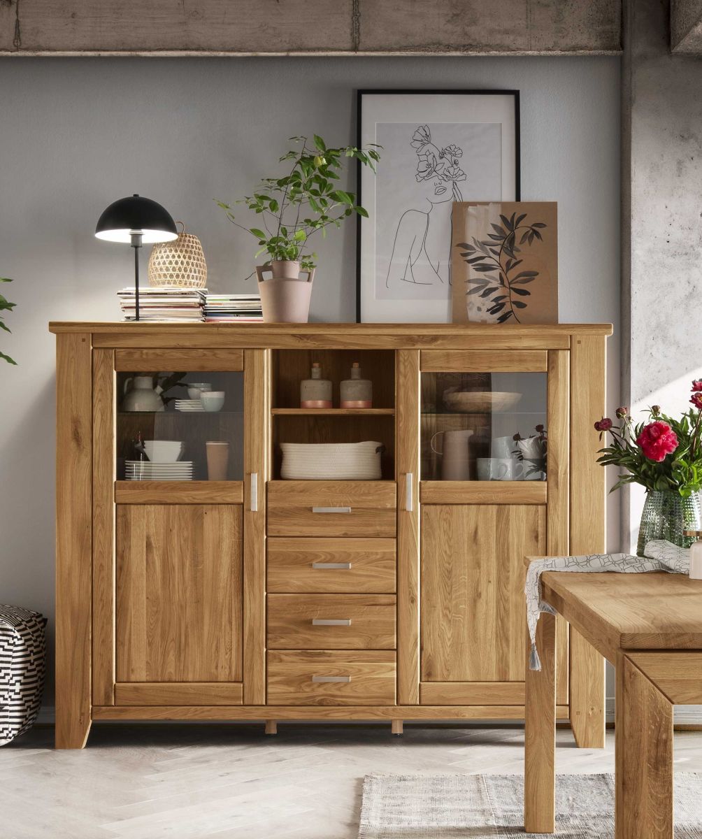 Highboard Loft Wildeiche