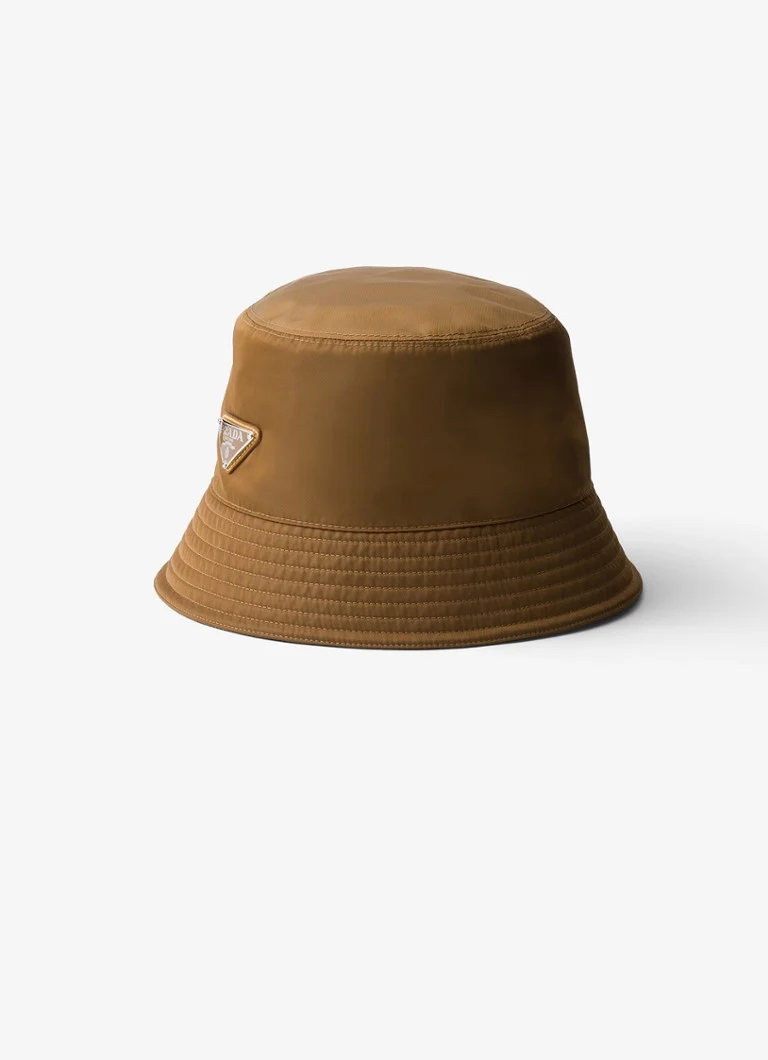 Prada Re-Nylon bucket hat with logo