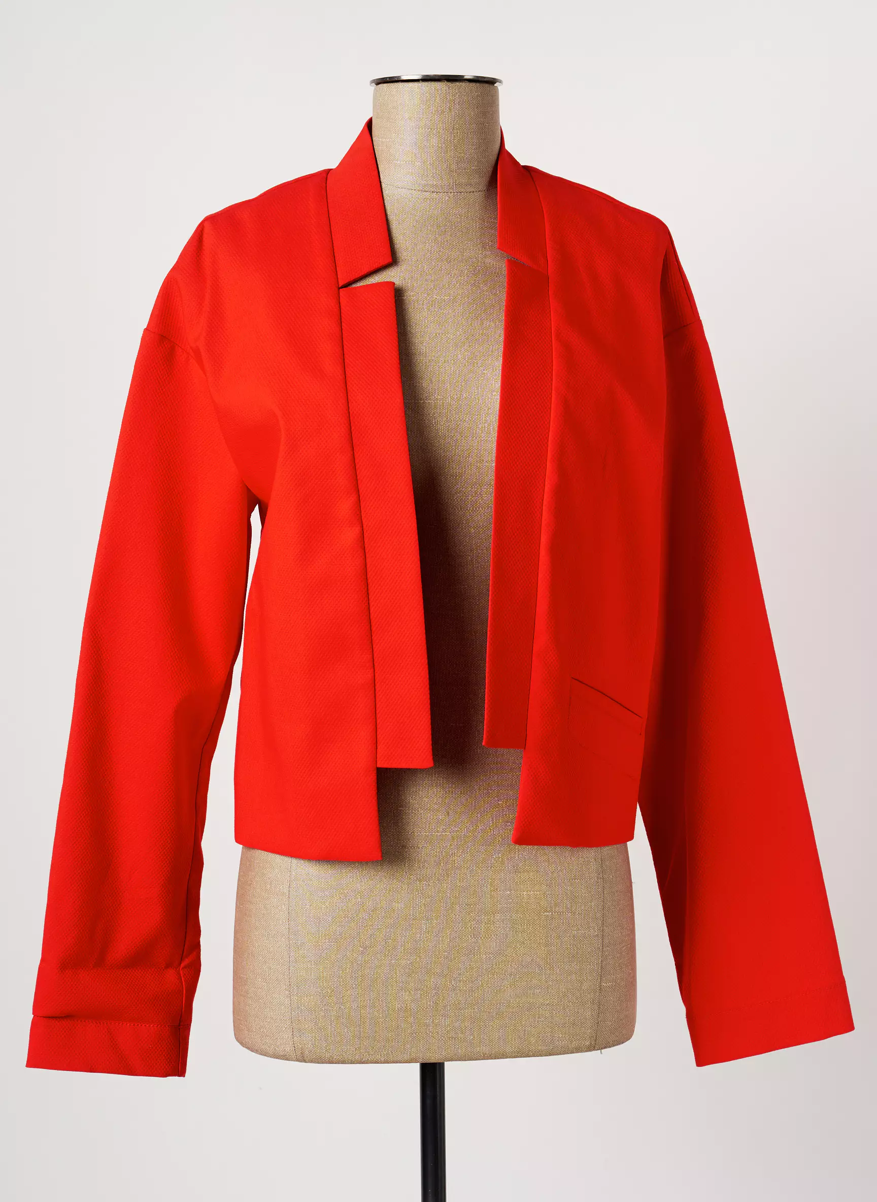 Cop Copine Vestecasual Femme couleur orange