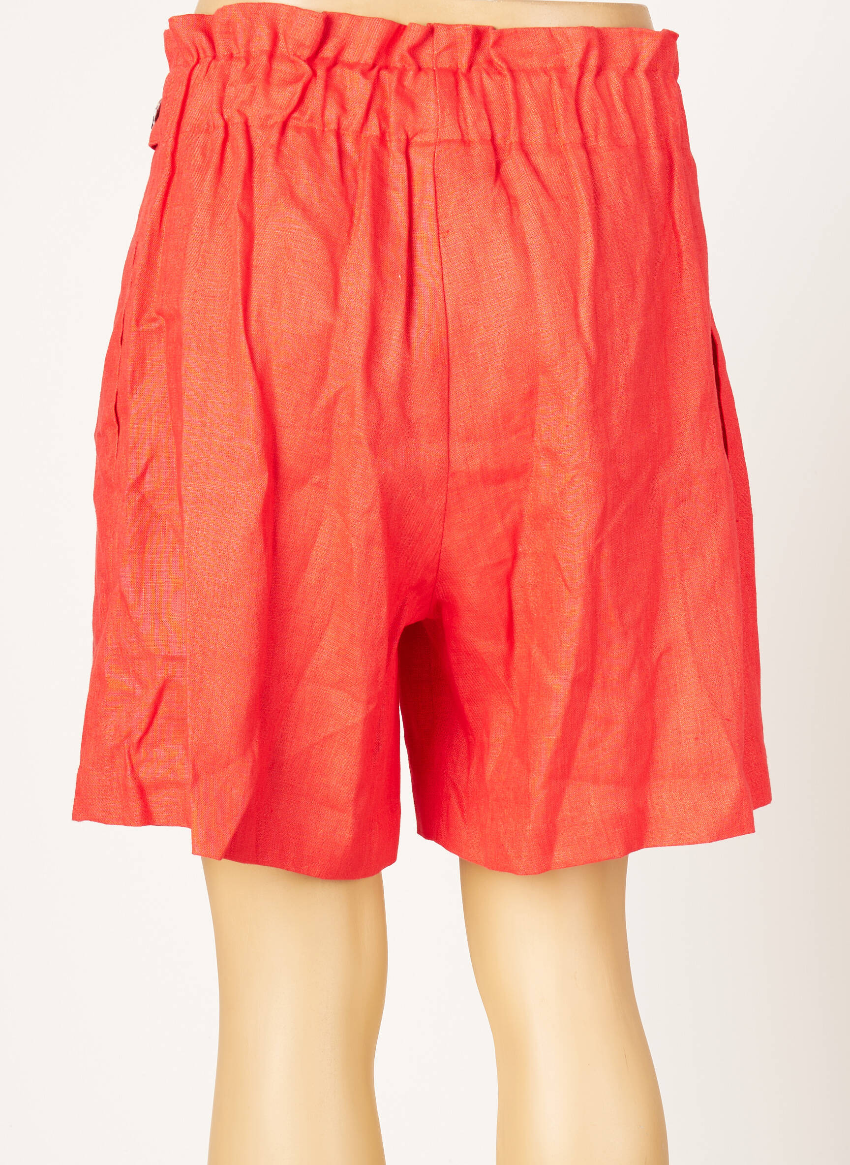Arggido Bermudas Femme couleur rouge