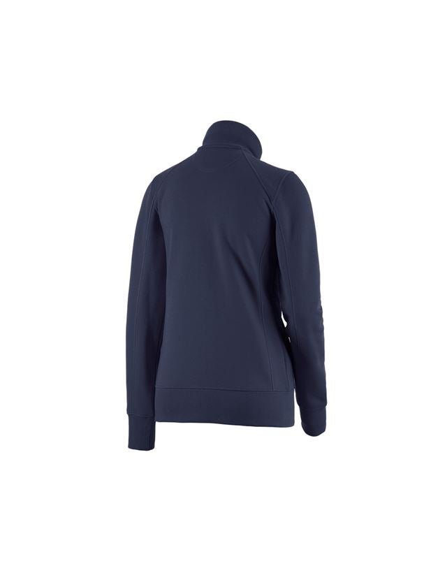 e.s. Sweatjacke poly cotton, Damen