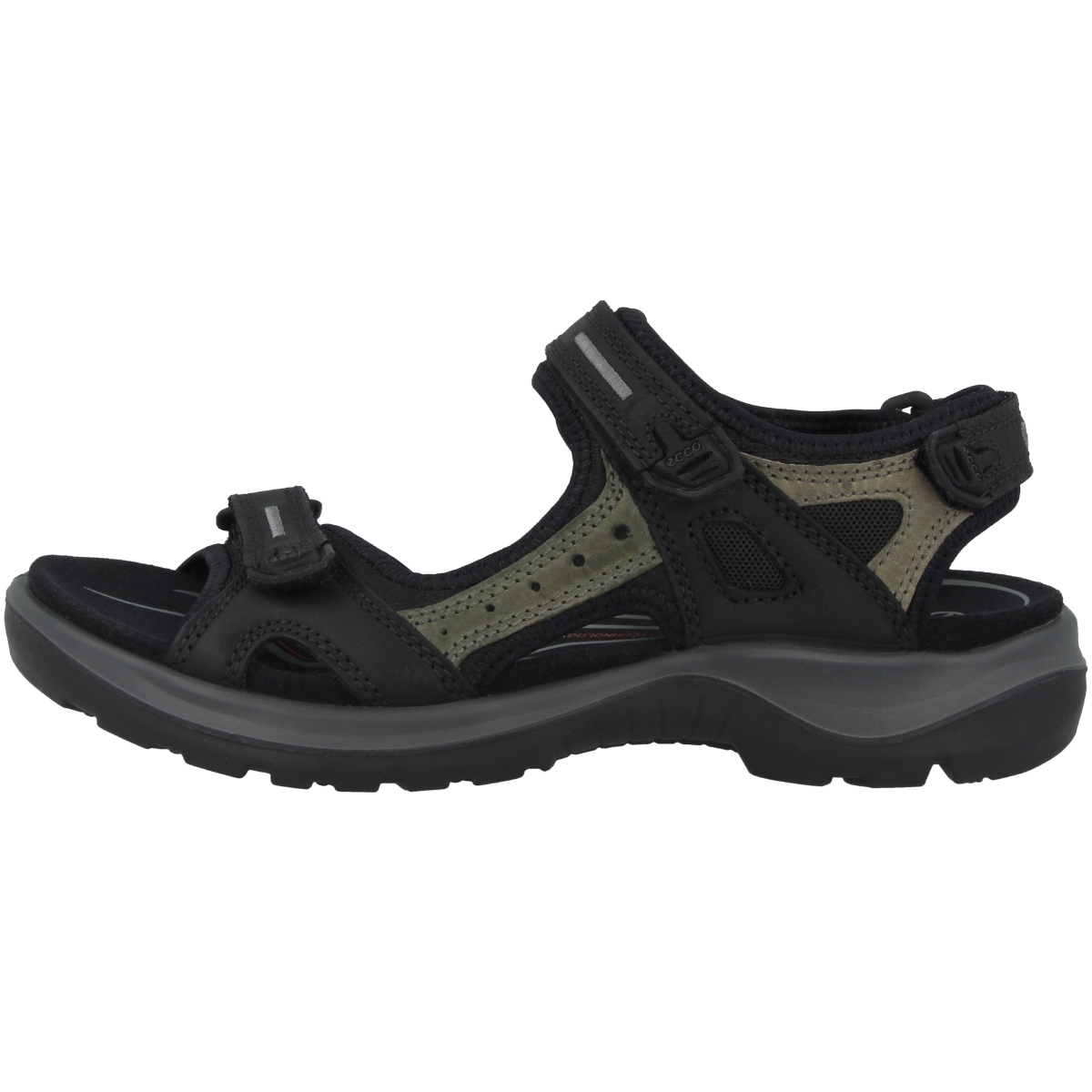 Ecco Offroad Trekkingsandale schwarz