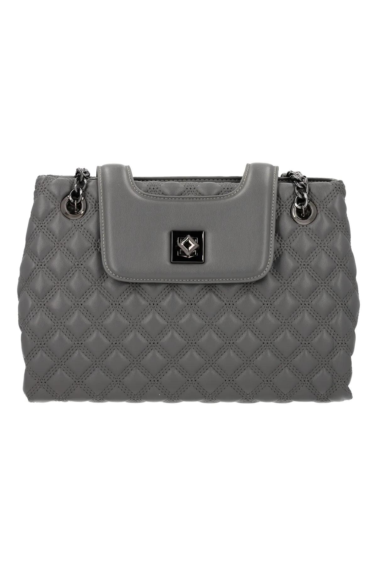 Felipa  Handtasche - Grau - Unifarben