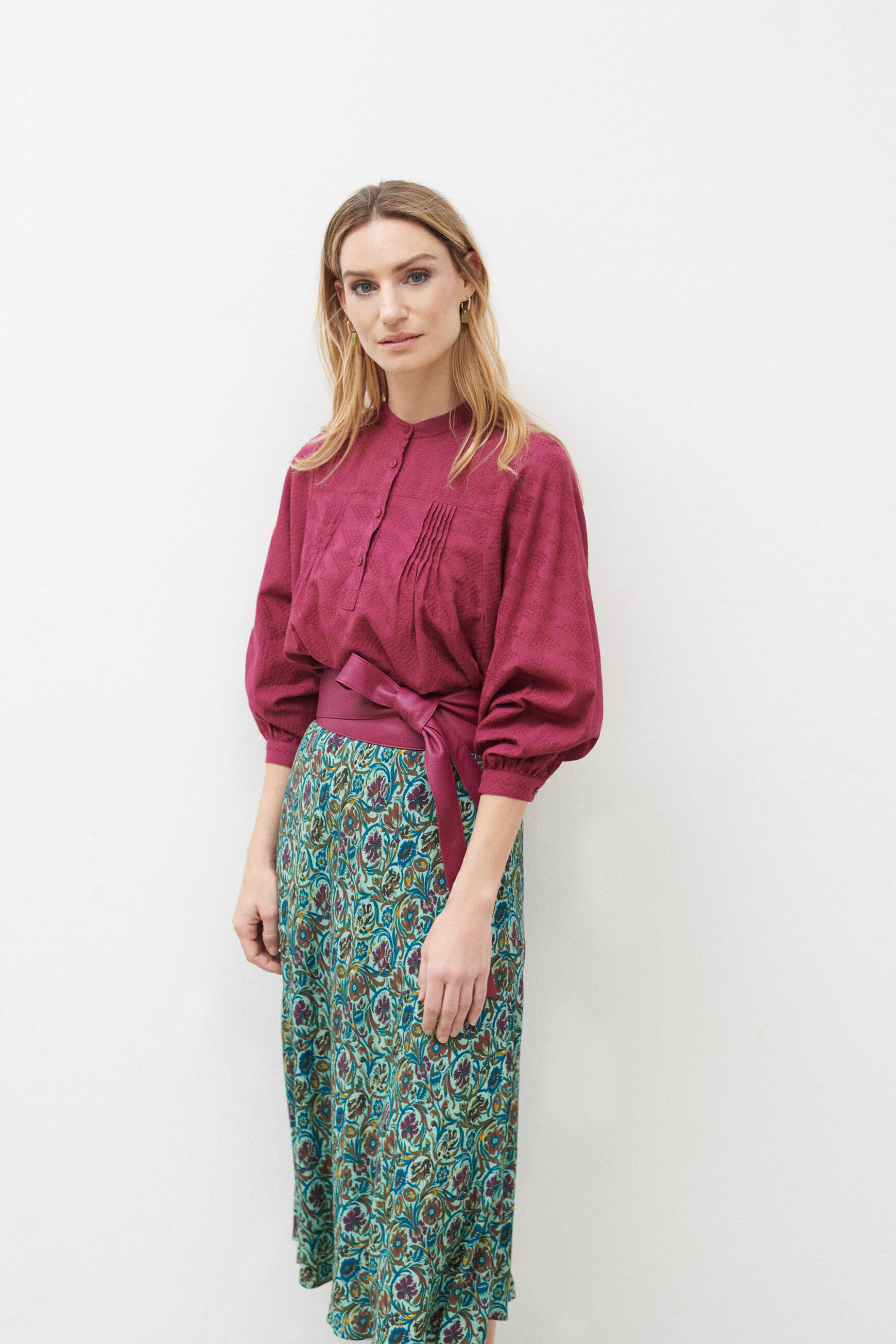 chemise celestine prune femme