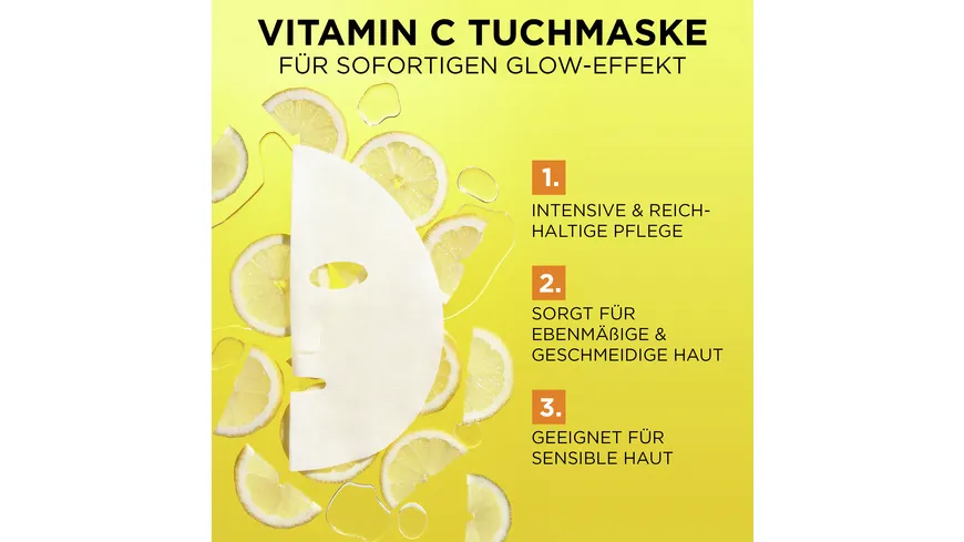 Garnier Skin Active Hydra Bomb Tuchmaske VITAMIN C