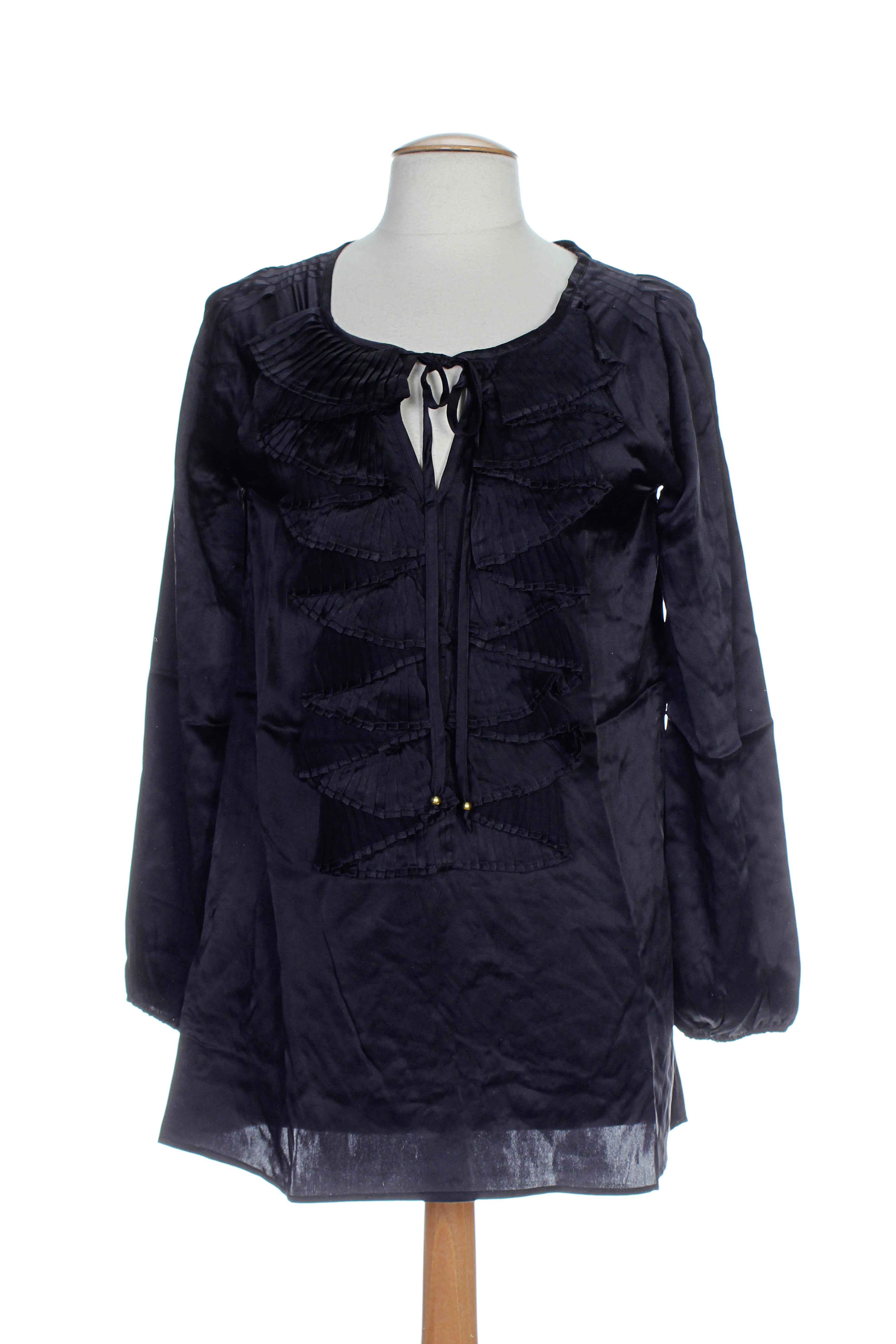Mine De Rien Tuniquemanchelongue Femme couleur noir