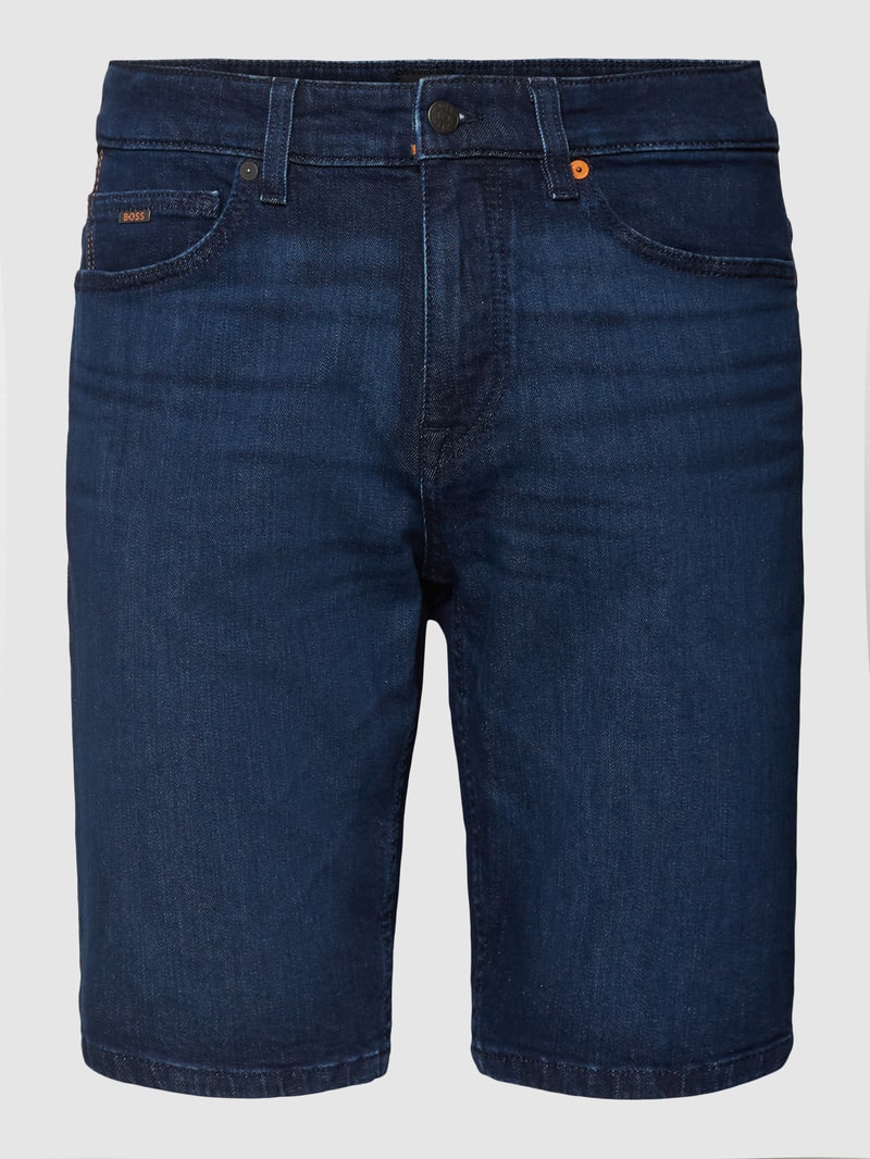 Bermuda in Denim-Optik Modell 'Delaware' in dunkelblau