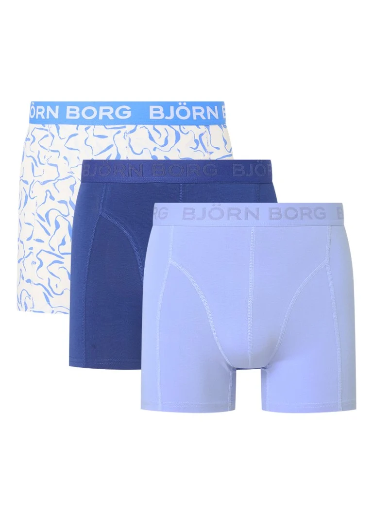 Boxeri cu logo Björn Borg, set de 3