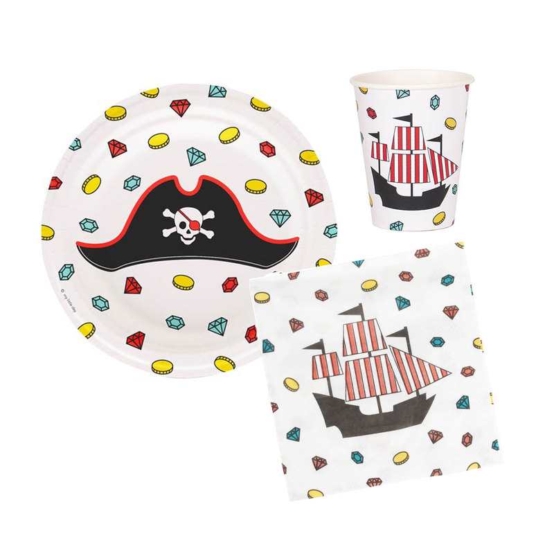 Lot vaisselle - Pirate My little day