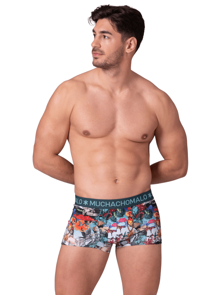 Muchachomalo 3er-Set: Boxershort in Mehrfarbig - für Herren günstig kaufen