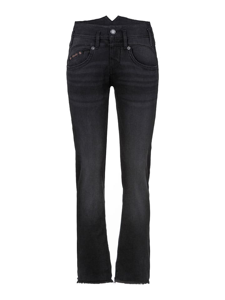 Herrlicher Jeans - Slim fit - in Schwarz günstig kaufen