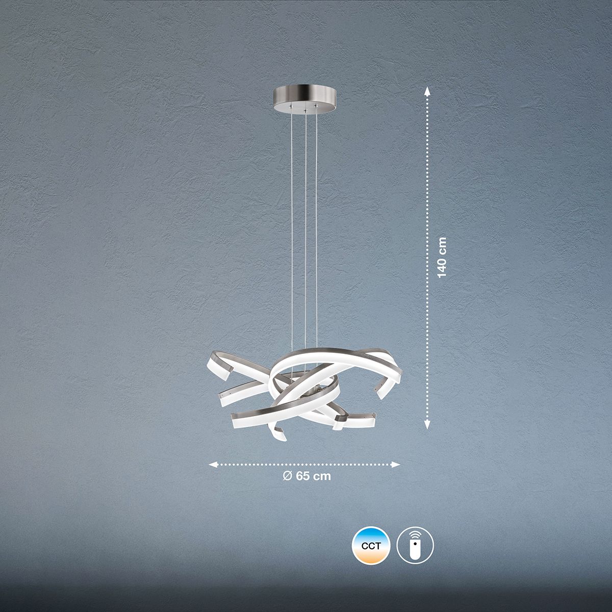 Fischer & Honsel LED Pendelleuchte Sund TW