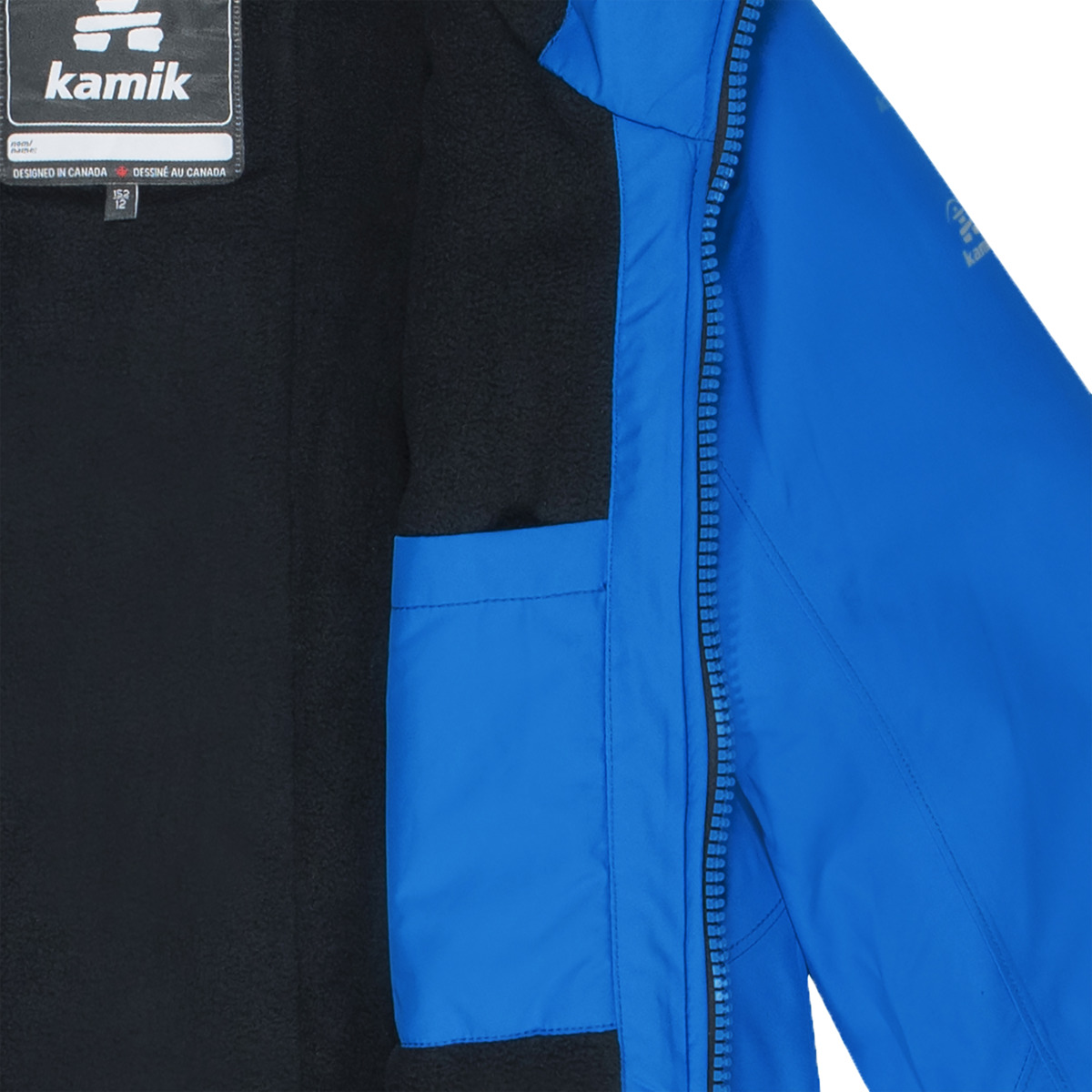 Kamik Finn Winterjacke blau