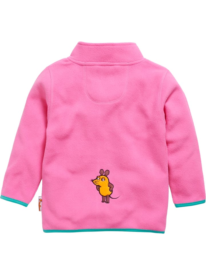 Playshoes Fleece-Jacke DIE MAUS in Pink günstig kaufen