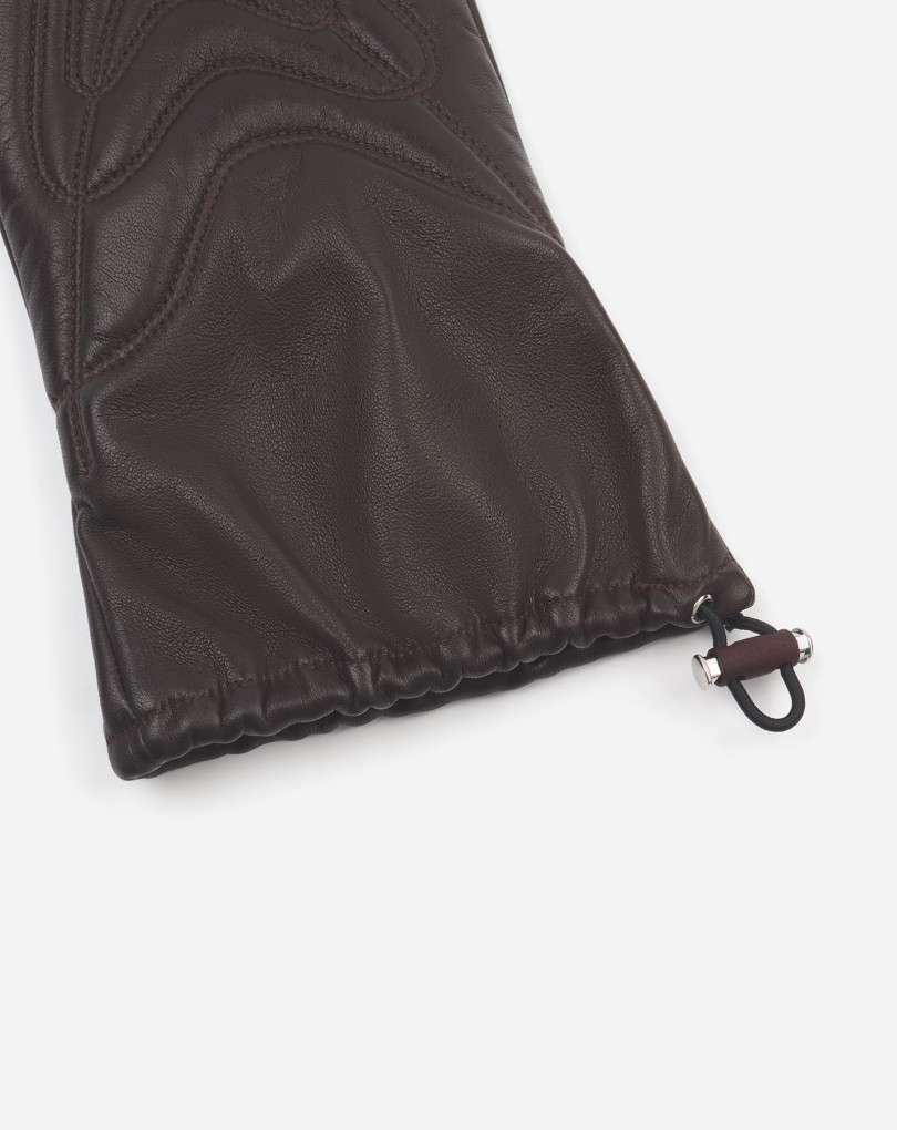 GANTS MEDLEY EN CUIR MATELASSE
