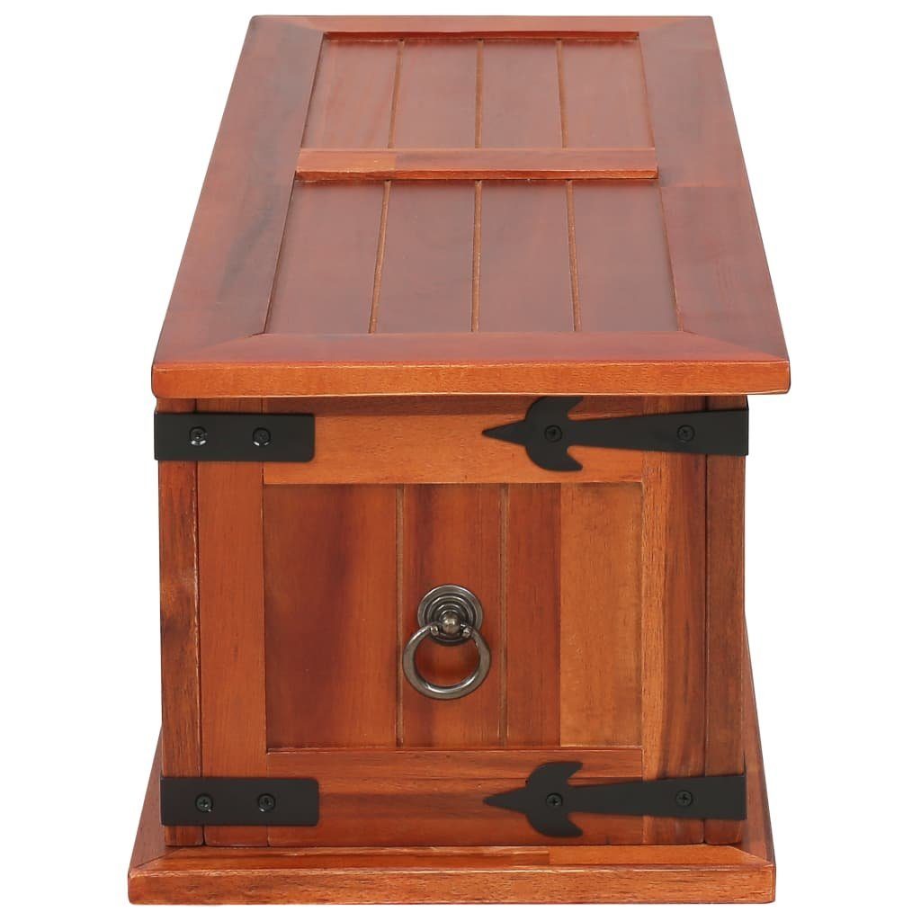 vidaXL Aufbewahrungsbox Aufbewahrungstruhe 60 x 25 x 22 cm Akazien-Massivholz (1 St)