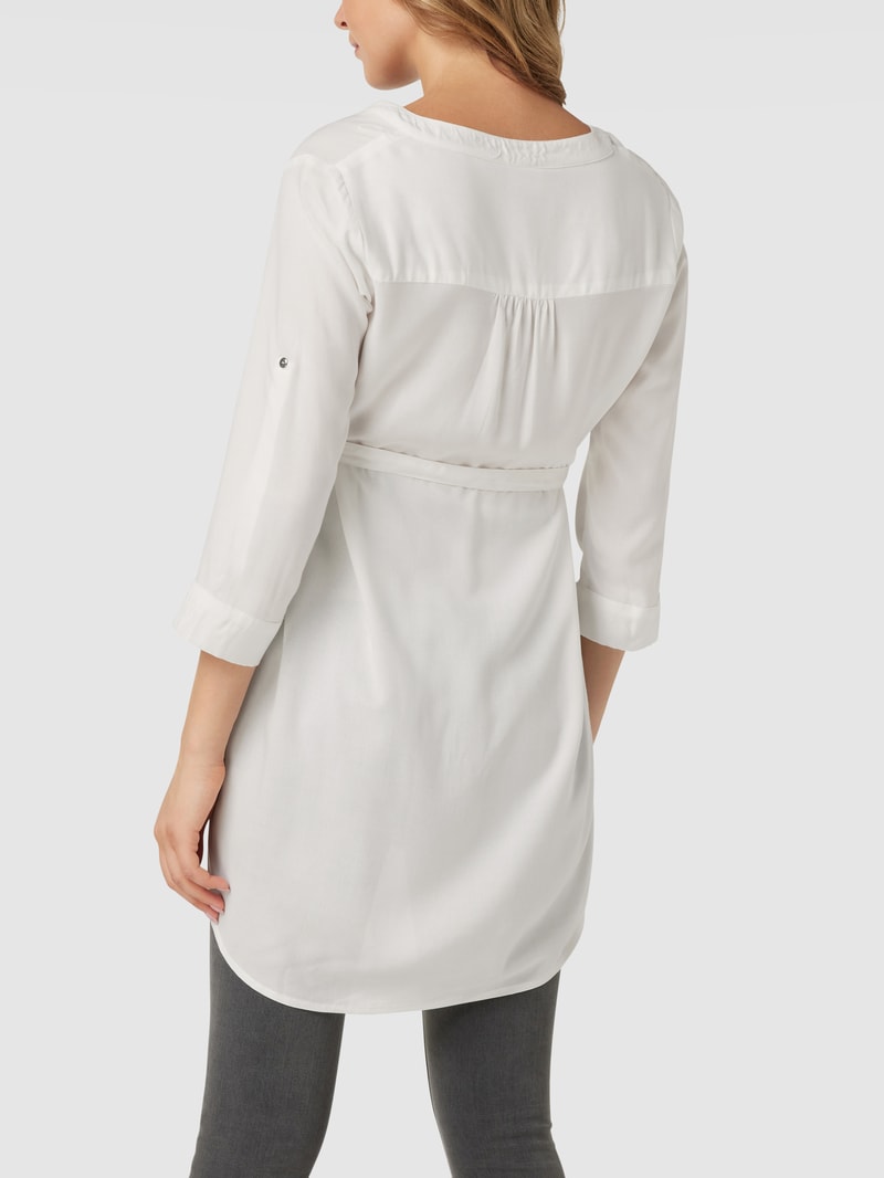 Umstands-Bluse aus Viskose in offwhite