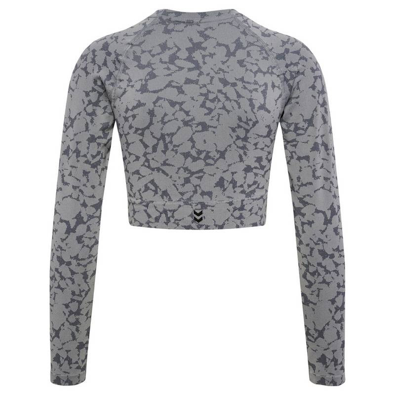 hummel hmlMT PI SEAMLESS CROP T-SHIRT L/S T-Shirt Damen