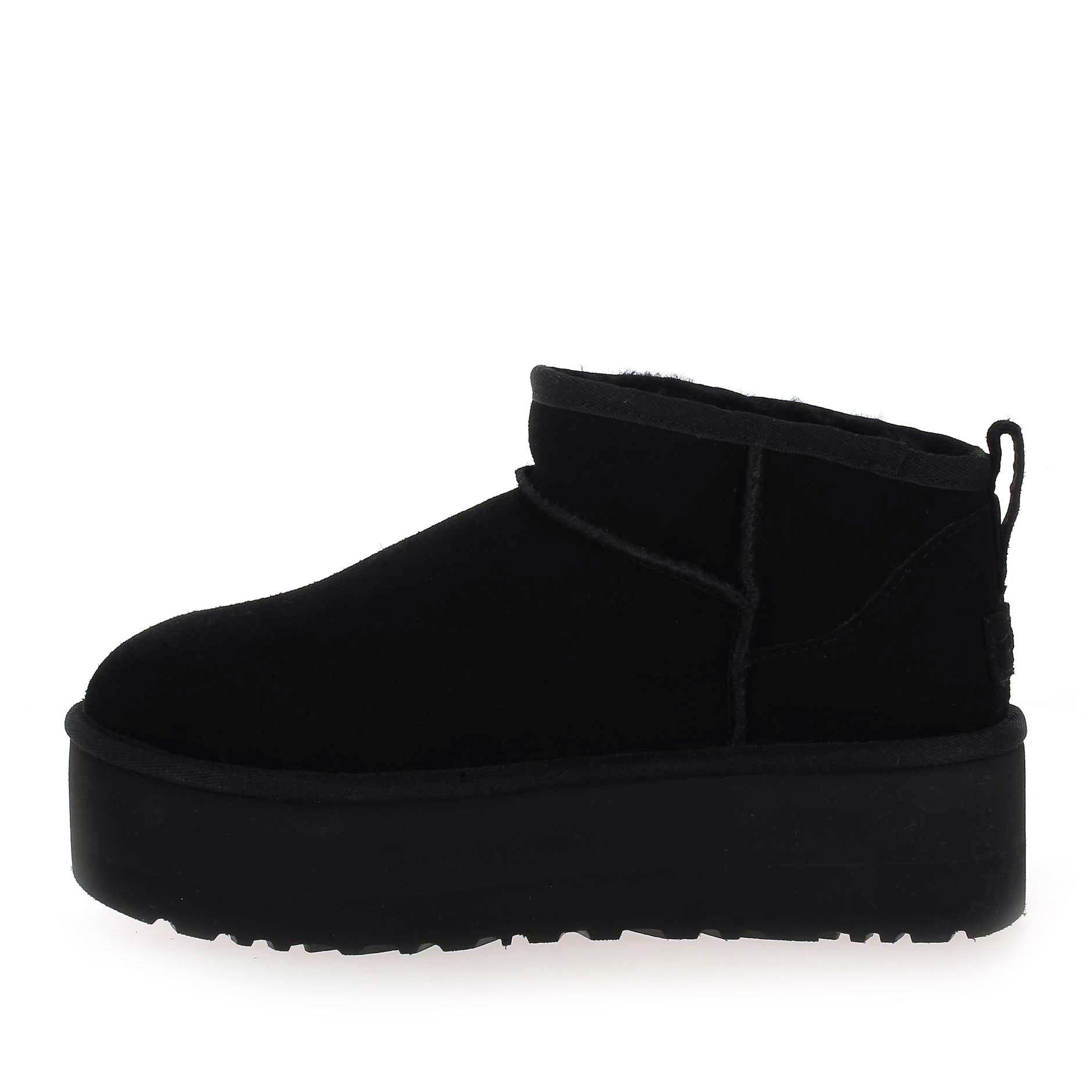 UGG  W CLASSIC ULTRA MINI PLATFORM - Noir