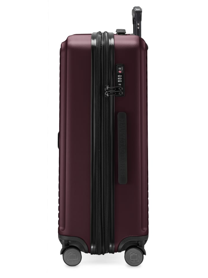 Hauptstadtkoffer Mitte - Mittelgroßer Hartschalenkoffer Koffer TSA, 68cm 88 L in Burgund günstig kaufen M