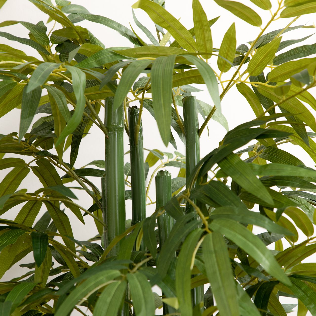 HOMCOM Künstliche Pflanze, 180 cm Kunstpflanze, Künstlicher Bambusbaum, Grün