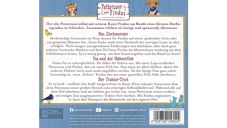 Folge 11:Fia und der Hühnerfloh Pettersson und Findus