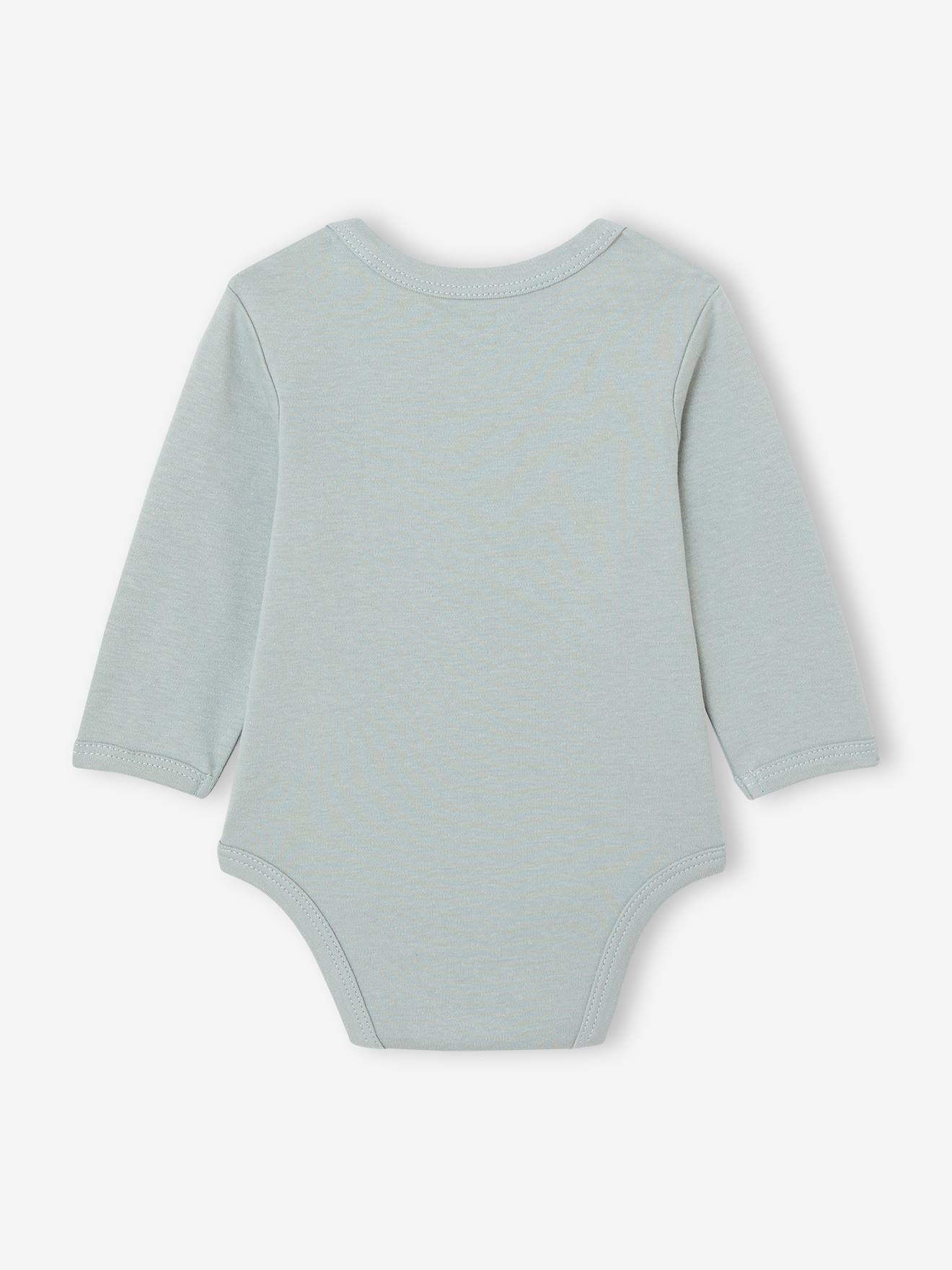 Vertbaudet Bio-Kollektion: 7er-Pack Baby Schlupfbodys BASIC Oeko-Tex - mehrfarbig